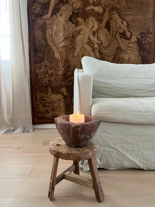 Large Antique Spanish Mortar