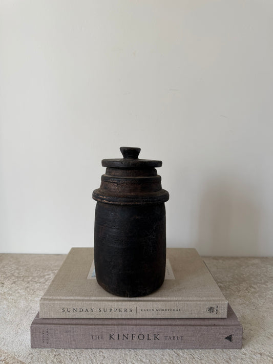 Antique Spice Pot VII