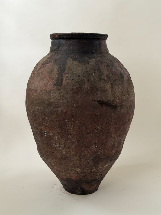 Vintage Olive Jar - V