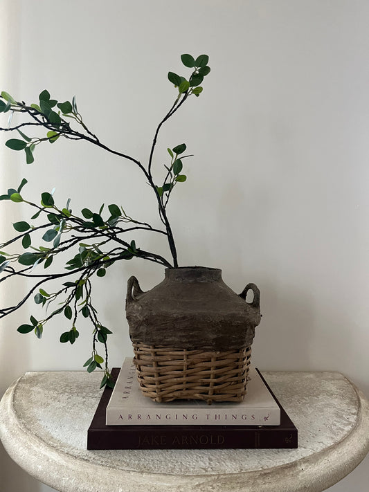 Vintage Rice Wine Basket