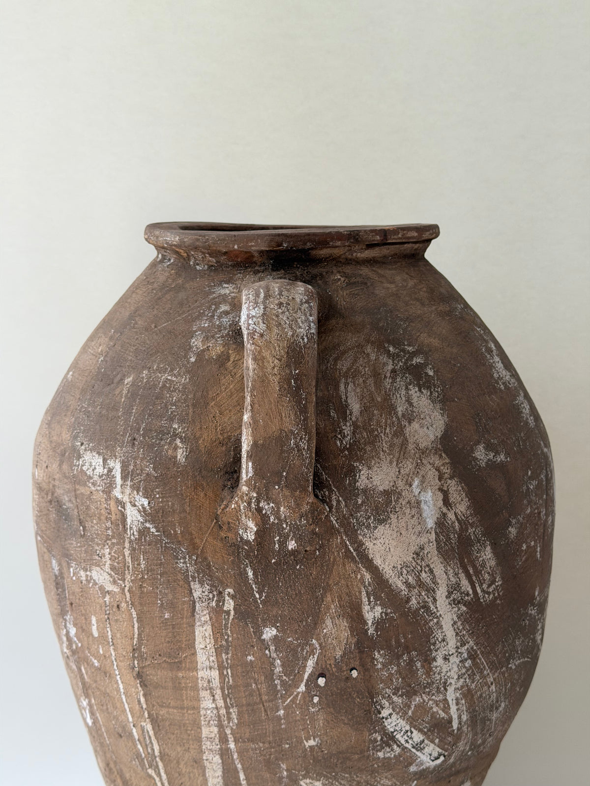 XL 2 Handle Pot - Brown Texture