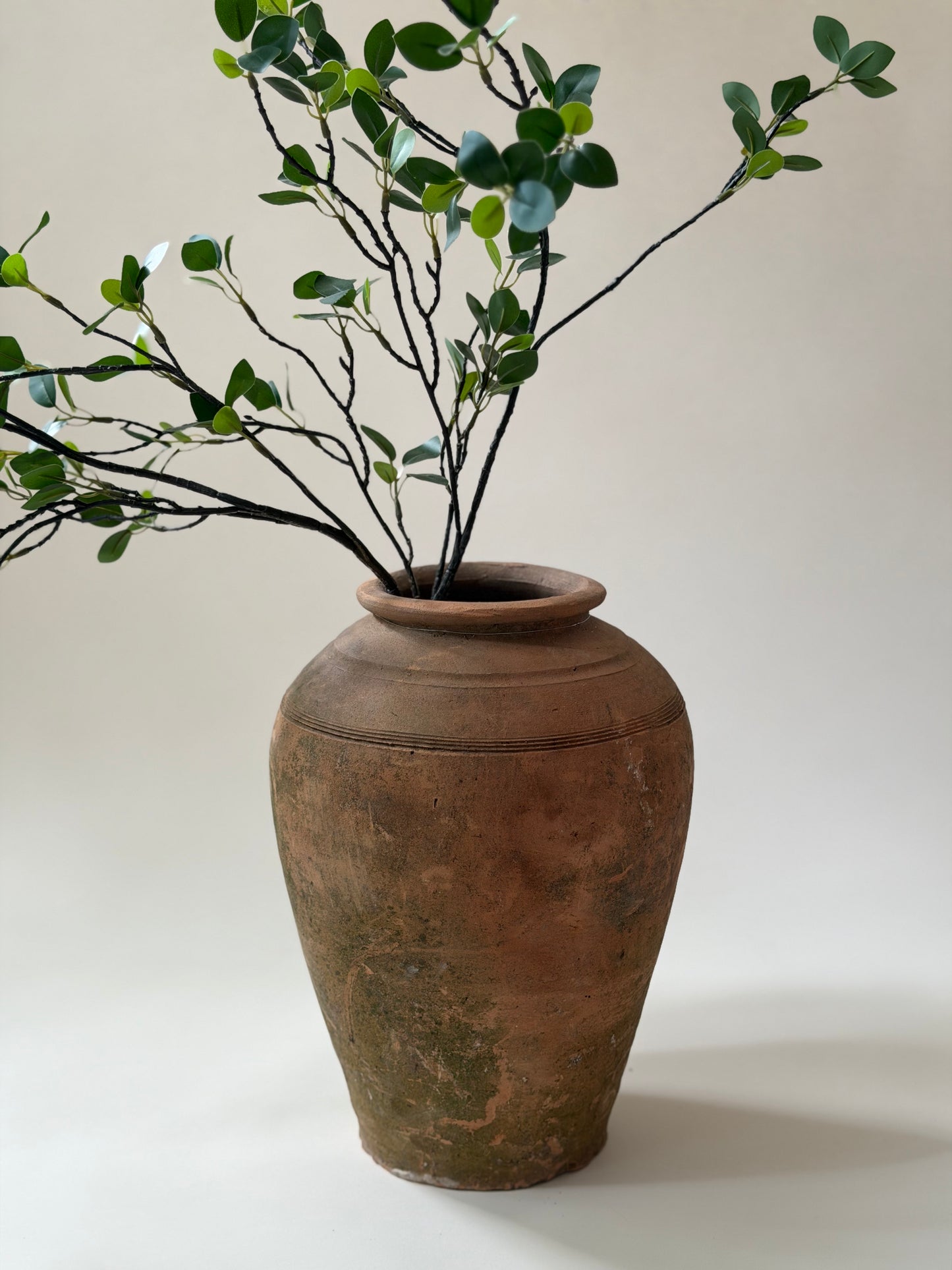 Terracotta Moss Vessel