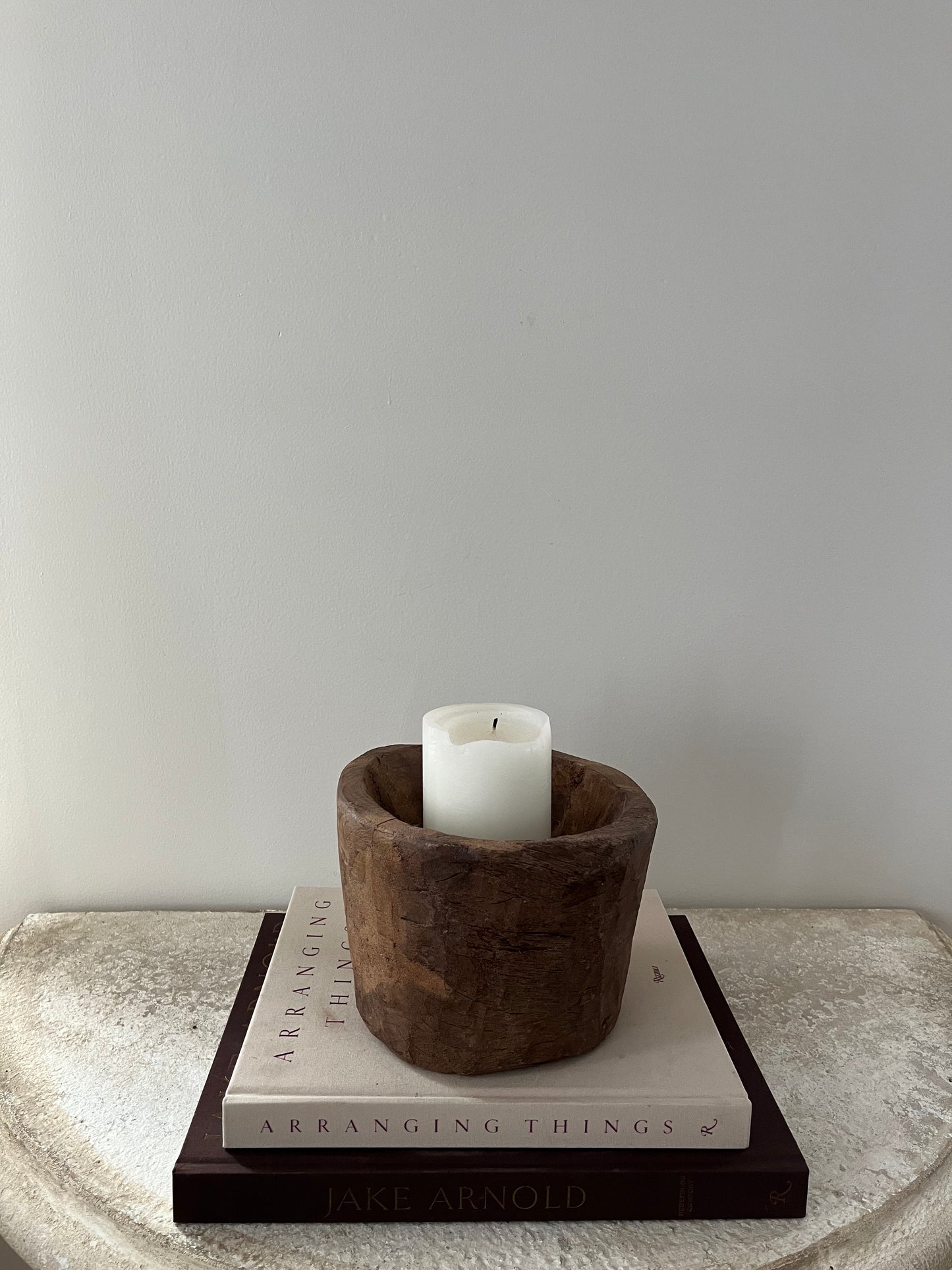 Vintage Ukali Bowl Candle Holder