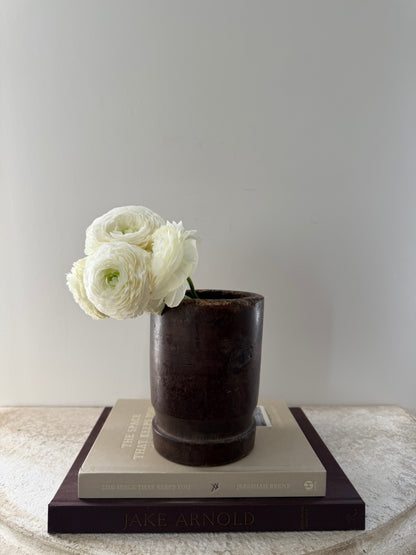 Vintage Wood Mortar
