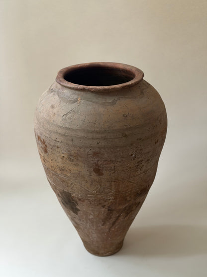 Vintage Olive Jar - I