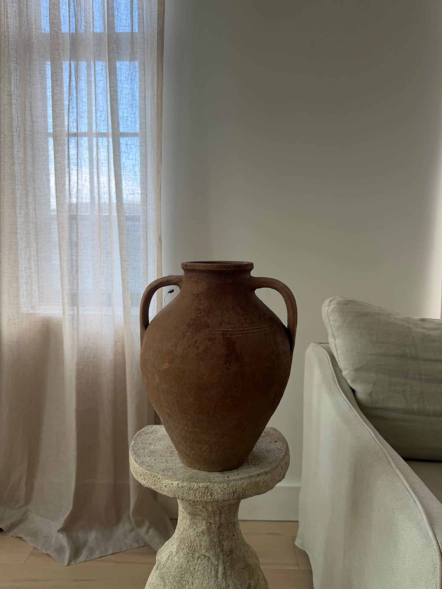 Terracotta 2 Handle Vessel III