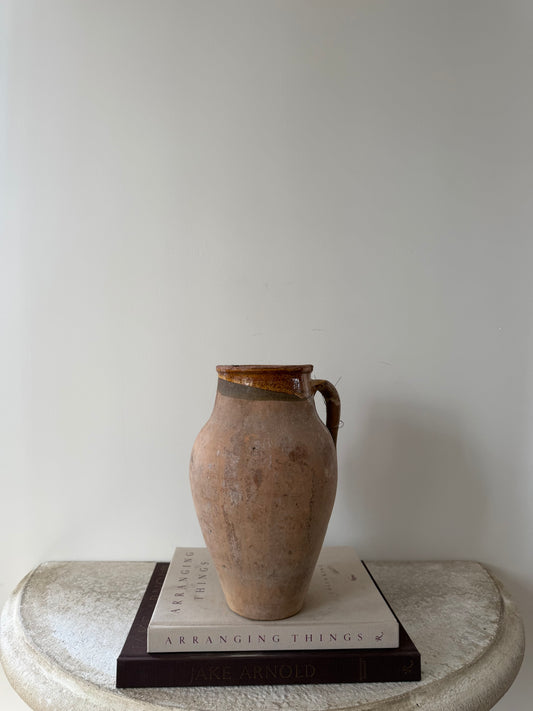 Mustard Rim Vintage Konya Pot