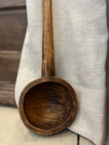 Antique serving spoon No.1