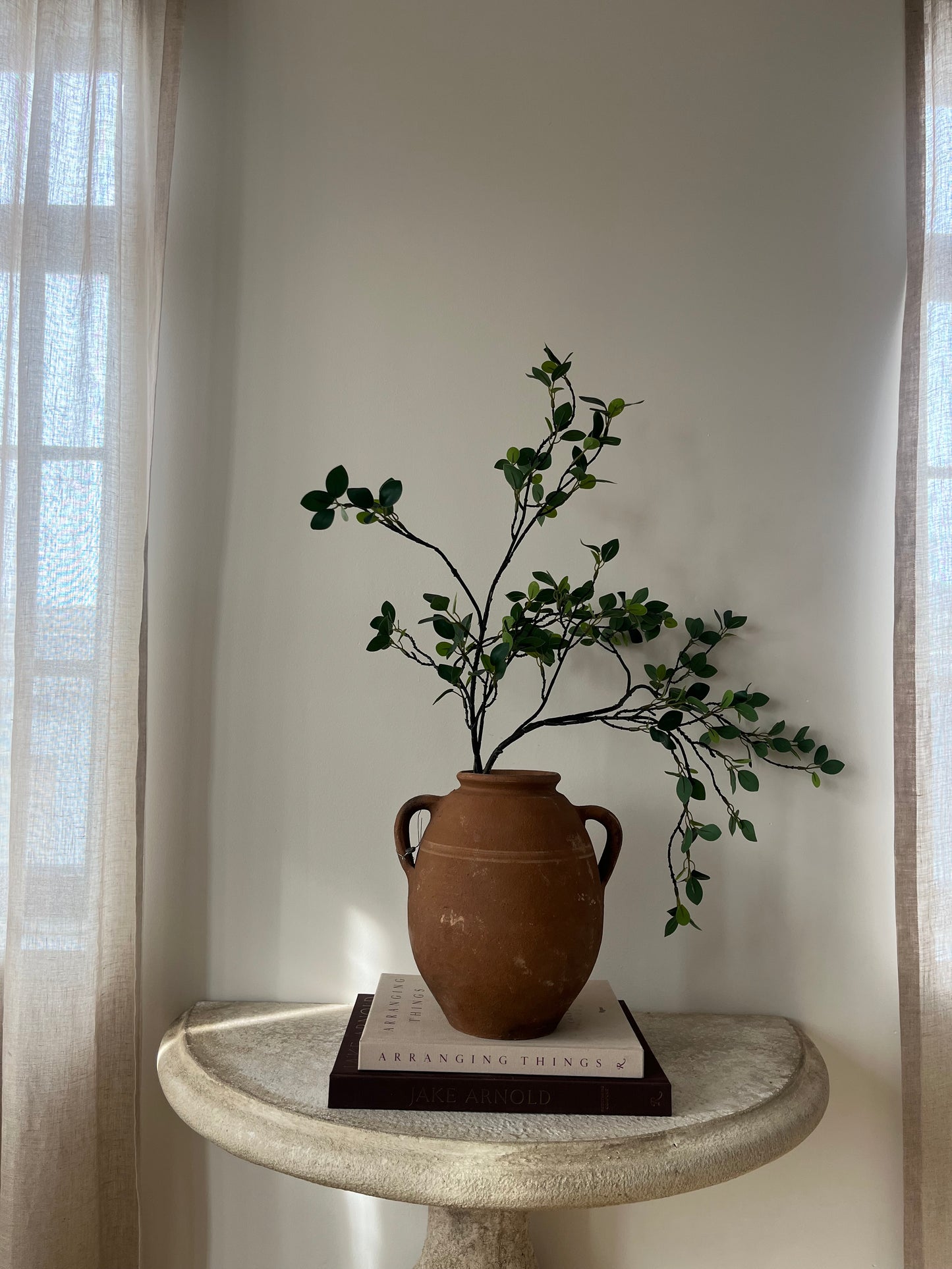 Small Double Handled Vintage Vase II
