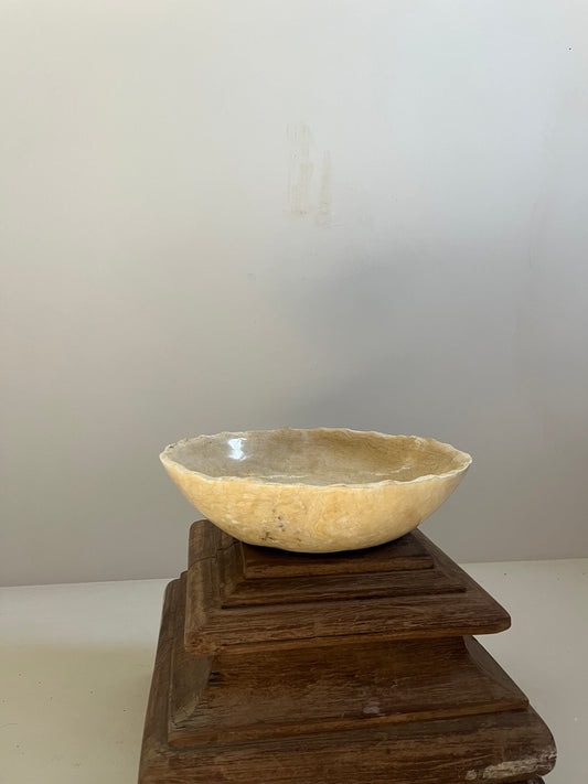 Raw Edge Onyx Bowl
