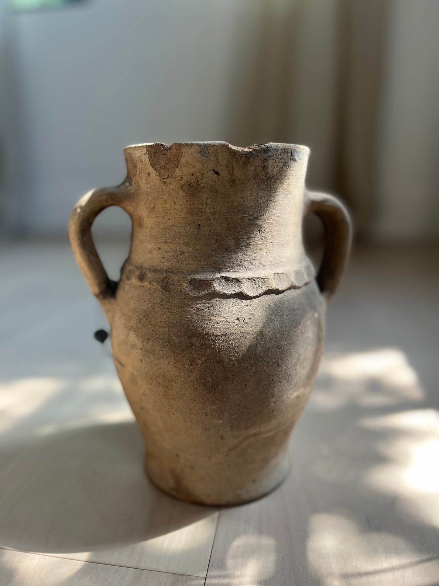 Vintage Turkish Vessel, belted
