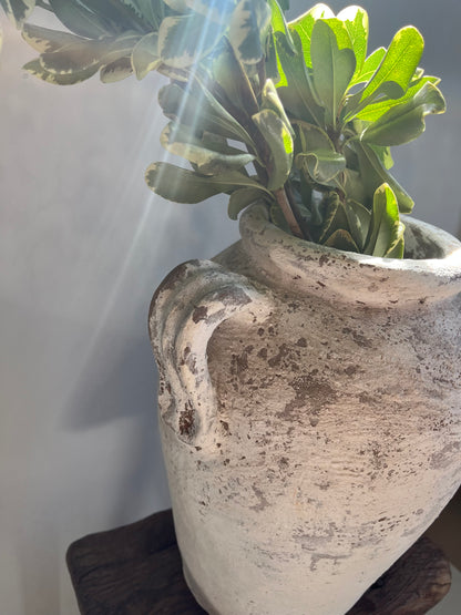 Vintage Indonesian 2 Handled Water Pot