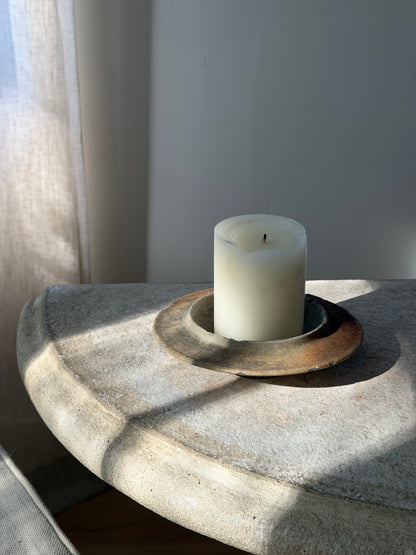 French Confit Candle Tray - Terracotta