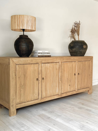 Selene Four Door Elm Sideboard