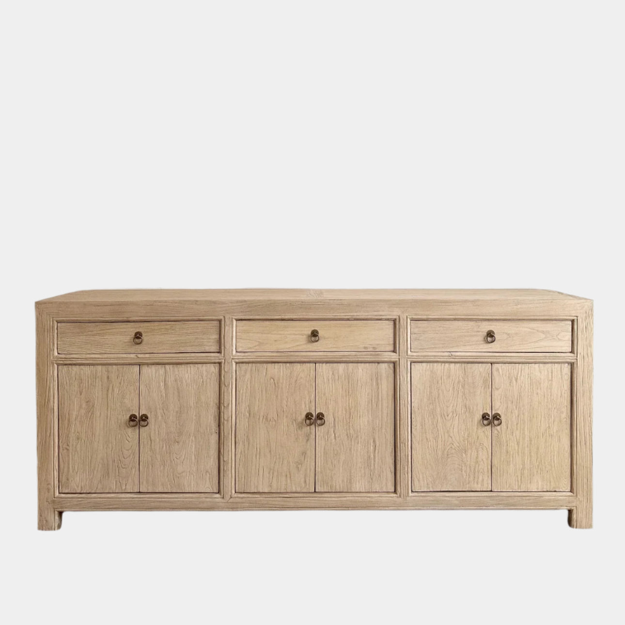 Nora Three Drawer Elm Sideboard