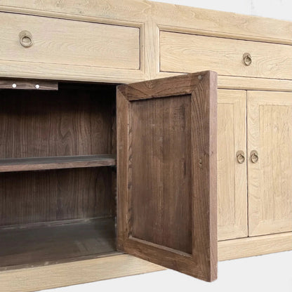 Nora Three Drawer Elm Sideboard