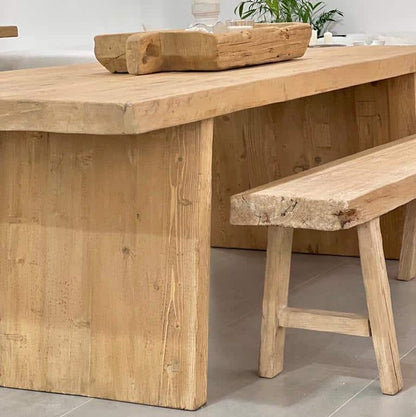Reya Vintage Elm Dining Table
