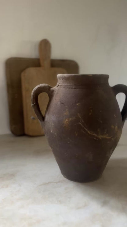 Petra Vintage 2 Handle Turkish Vase