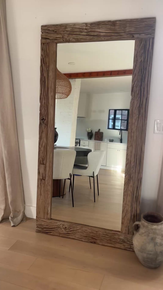 Reclaimed Acacia Wood Mirror No. 001