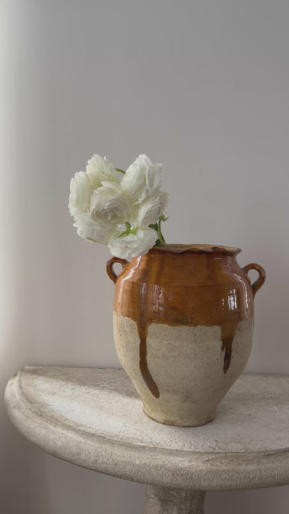 Antique French Confit Pot