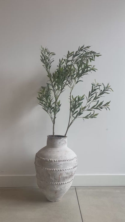Mila vintage olive pot