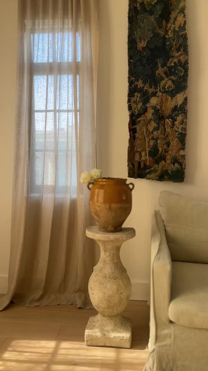 Large Antique Confit Pot I