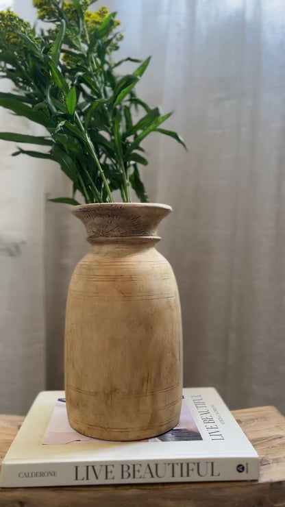 Vintage Himalayan water pot vessel