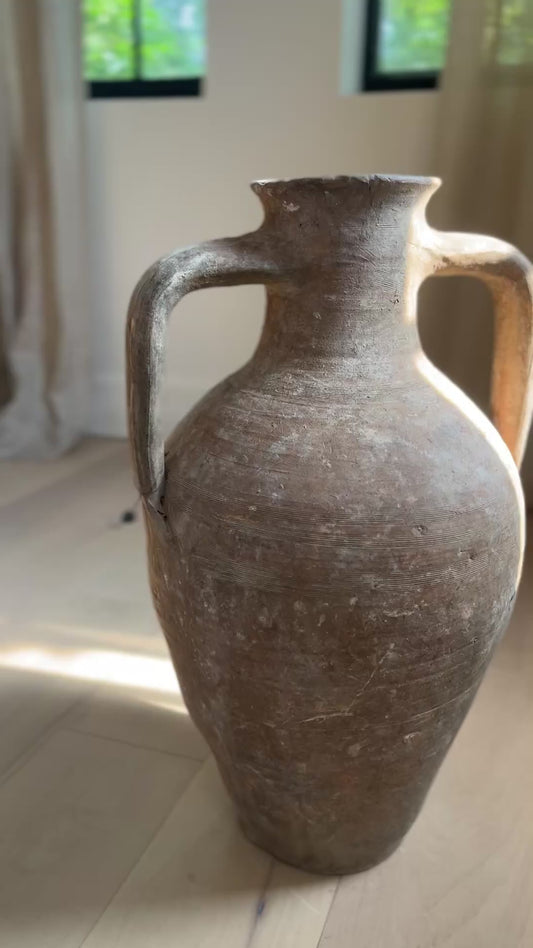 Antique amphora jar