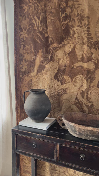 Large Antique Dough Bowl
