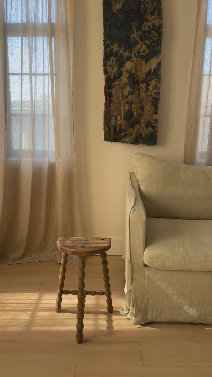 Demi Lune Bobbin Stool